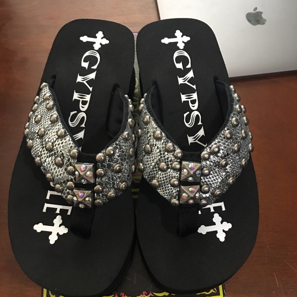 Gypsy Soule flip flop sandals size 8 1/2
